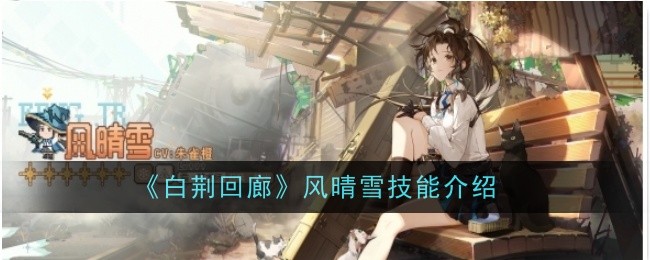白荆回廊风晴雪技能是什么-白荆回廊风晴雪技能介绍